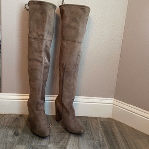 NIB a new day suede over the knee boots